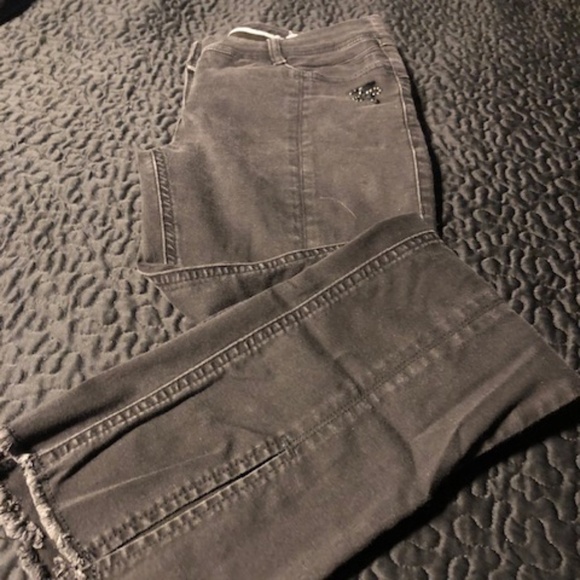 Laurèl Tabea Cropped Black Jeans Sz 6 - Picture 1 of 15